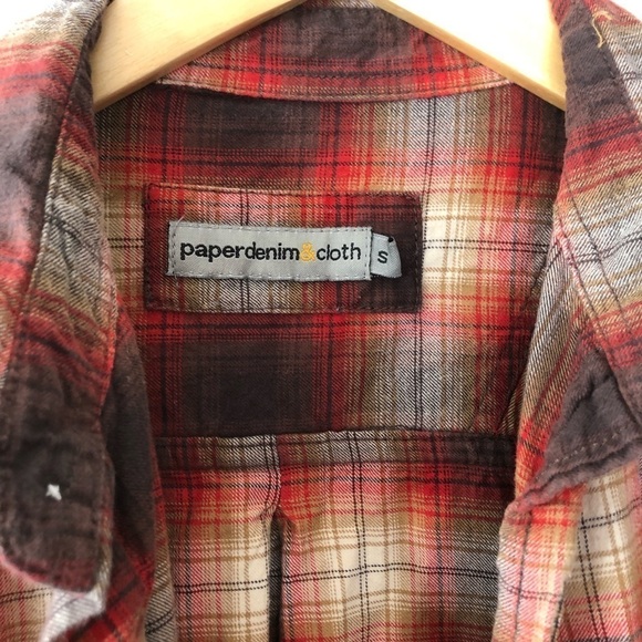 Paper Denim & Cloth Plaid Button Down - Picture 5 of 7